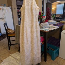 Fully Beaded Wedding Dress