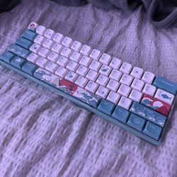 Japanese Style Office/Gaming Keyboard With Sealed Japanese Style Mouse Pad