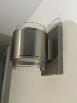 Upton Brushed Nickel Sconce