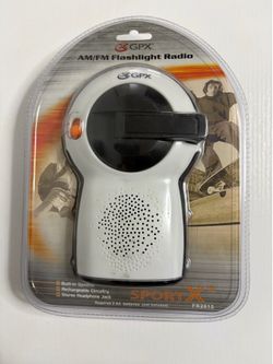 GPX Sport X AM/FM Radio Flashlight ! !
