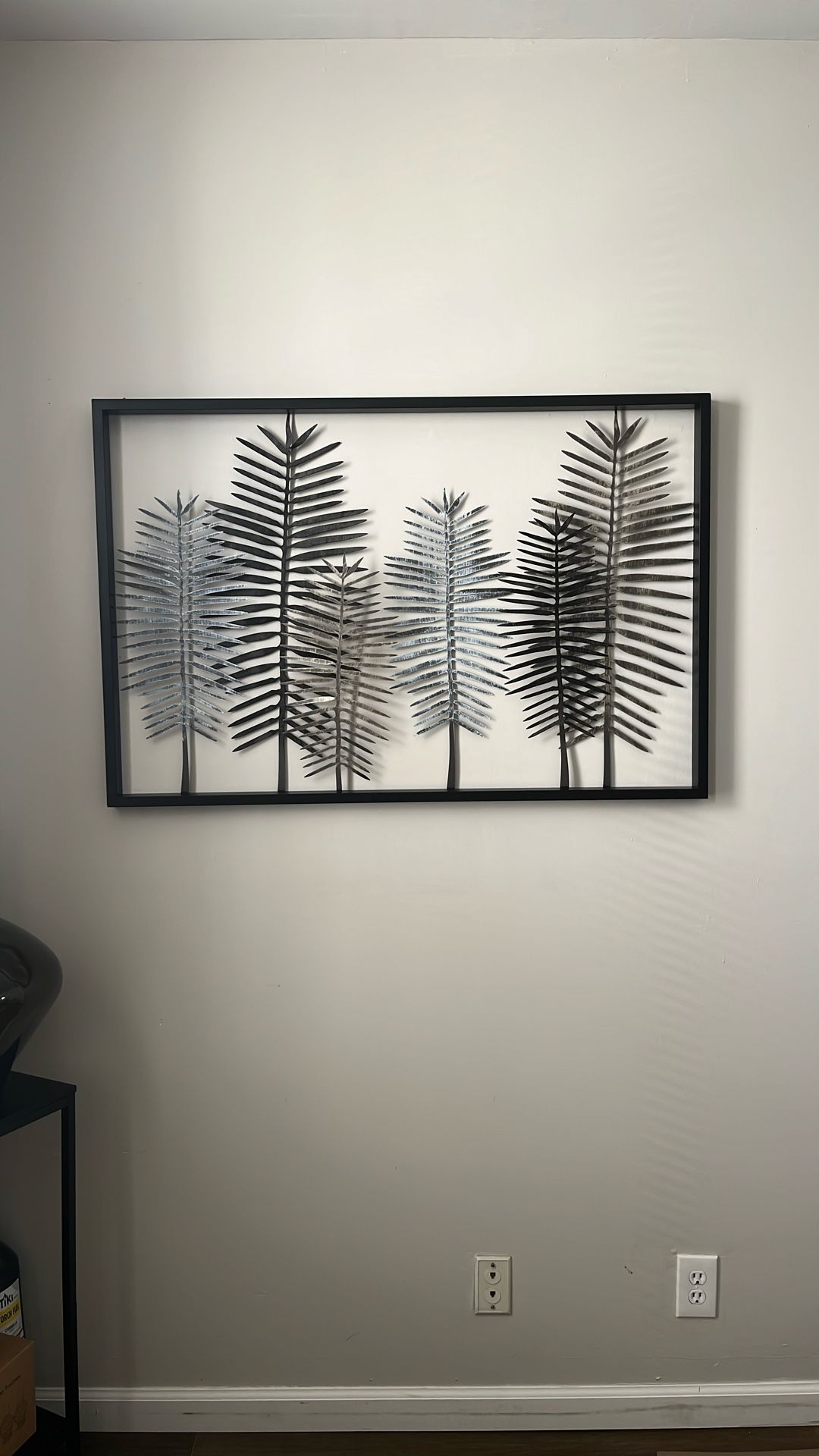 Modern Metal Leaf Wall Decor
