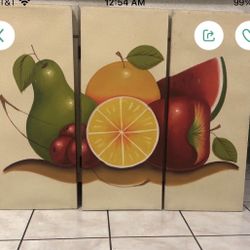 Wall Decor (Beautiful Fruits )🍉 for Kitchen 