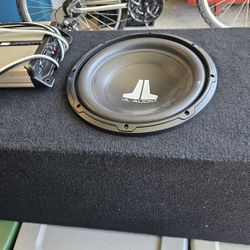Jl Audio Ported Sub Box And Amp