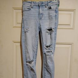 American Eagle Distressed Jeans Size 0