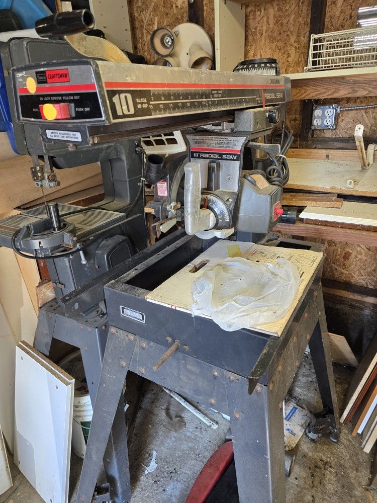 Craftsman 10" Radial Arm Saw