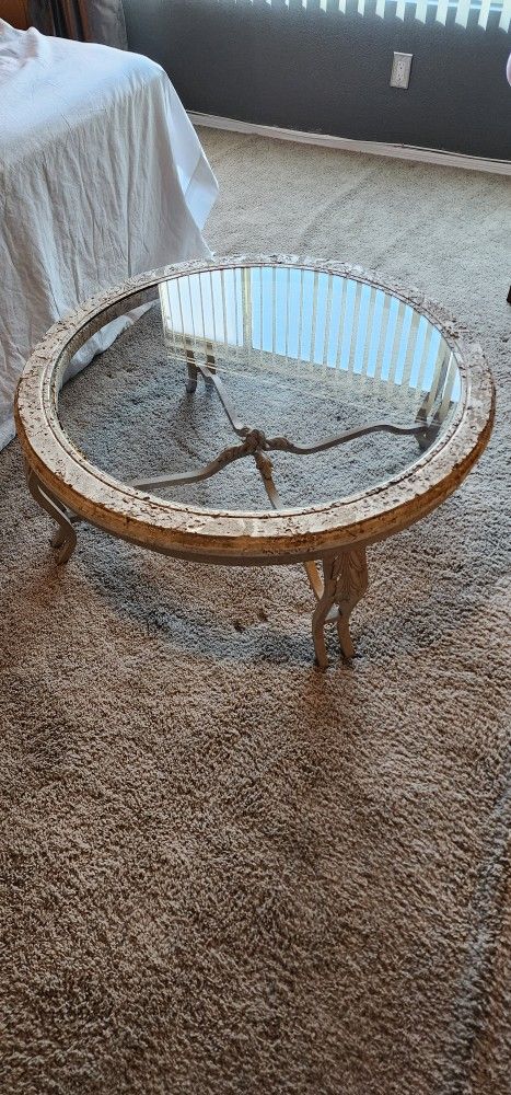 Round Glass Coffee Table