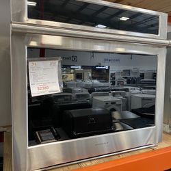 GE Monogram Stainless Steel 30” Smart Electric Convection Single Wall Oven Statement Collection