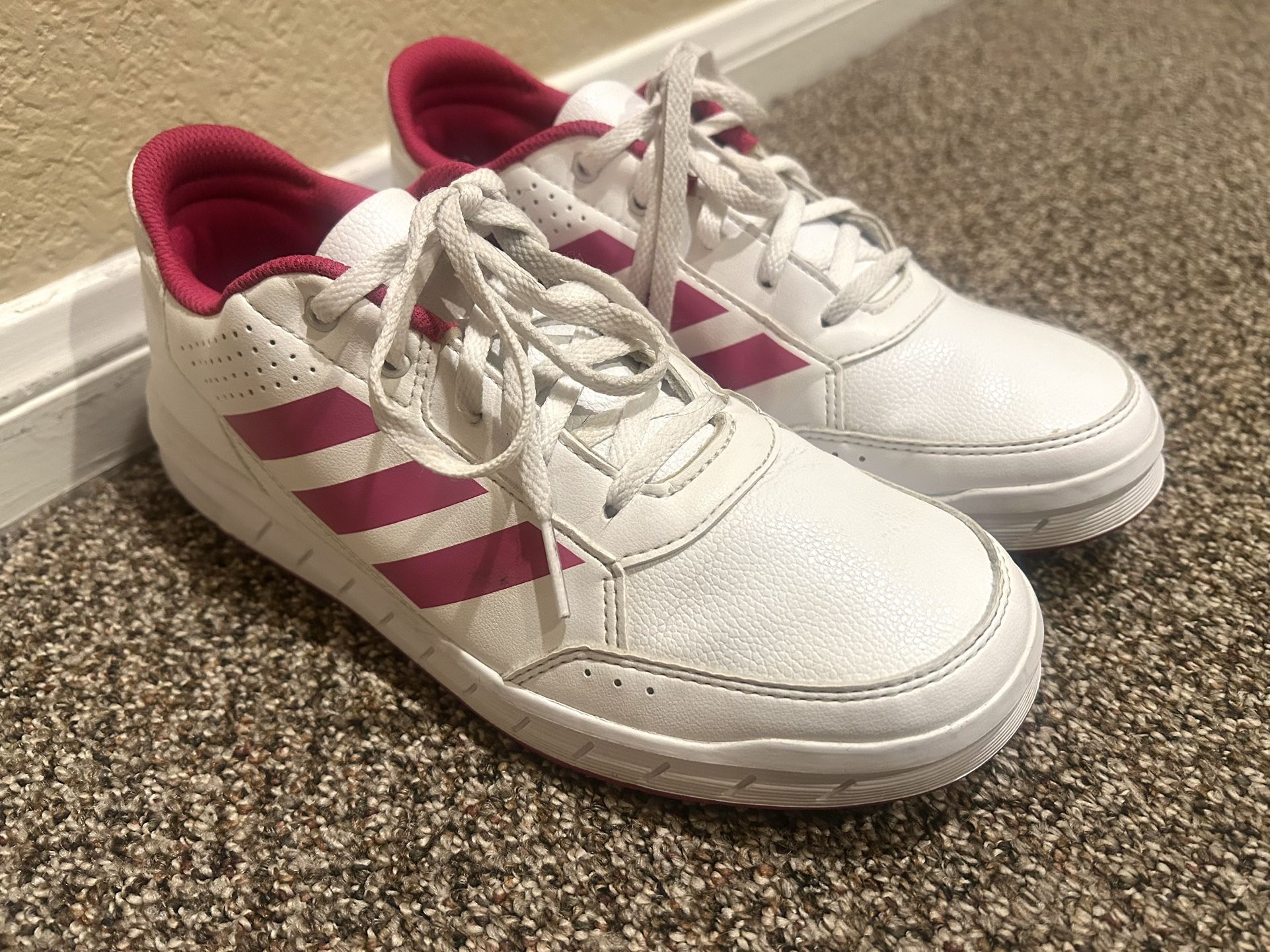 Adidas | Women’s Altasport Non-Marking Pink White Trainers