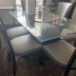 Glass Dinning Table