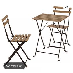 IKEA TÄRNÖ Outdoor Bistro Set – Table + 2 Chairs