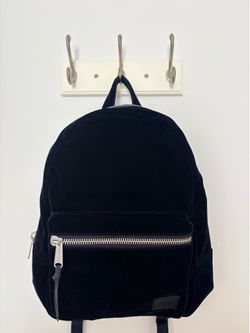 Herschel Navy Velvet Backpack – Excellent Condition
