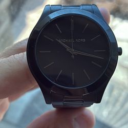 Michael Kors Oversized Slim Runway Men's Watch, Stainless Steel Watch 