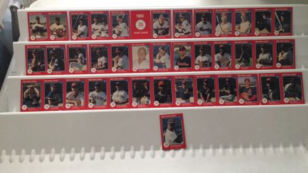 1989 Texas league full set of 40 cards