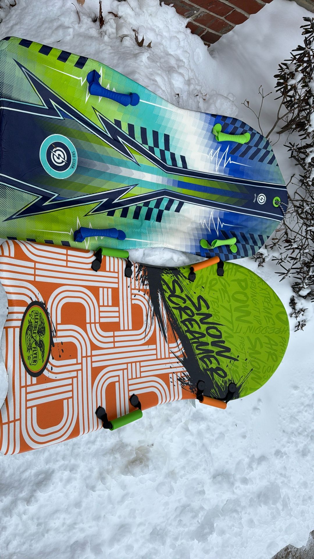 Flexible Flyer Snow Screamer Sled New