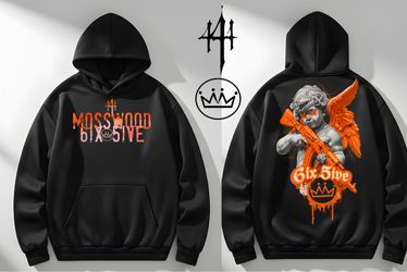 Mosswood 6ix 5ive /  444 Angels & AKs / Hoodie