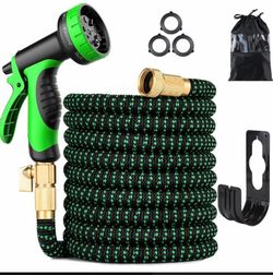 100ft Expandable Garden Hose with Holder