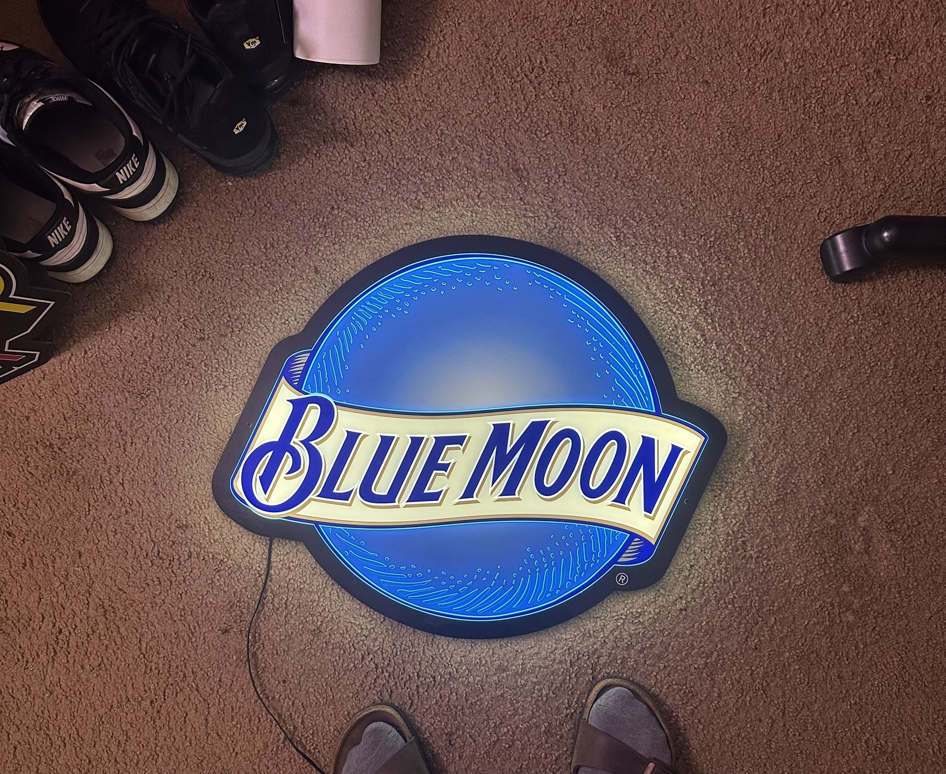 Light Up Beer Sign