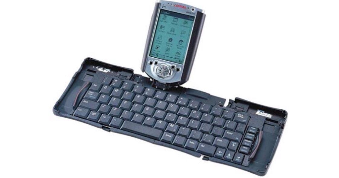 Compaq foldable keyboard