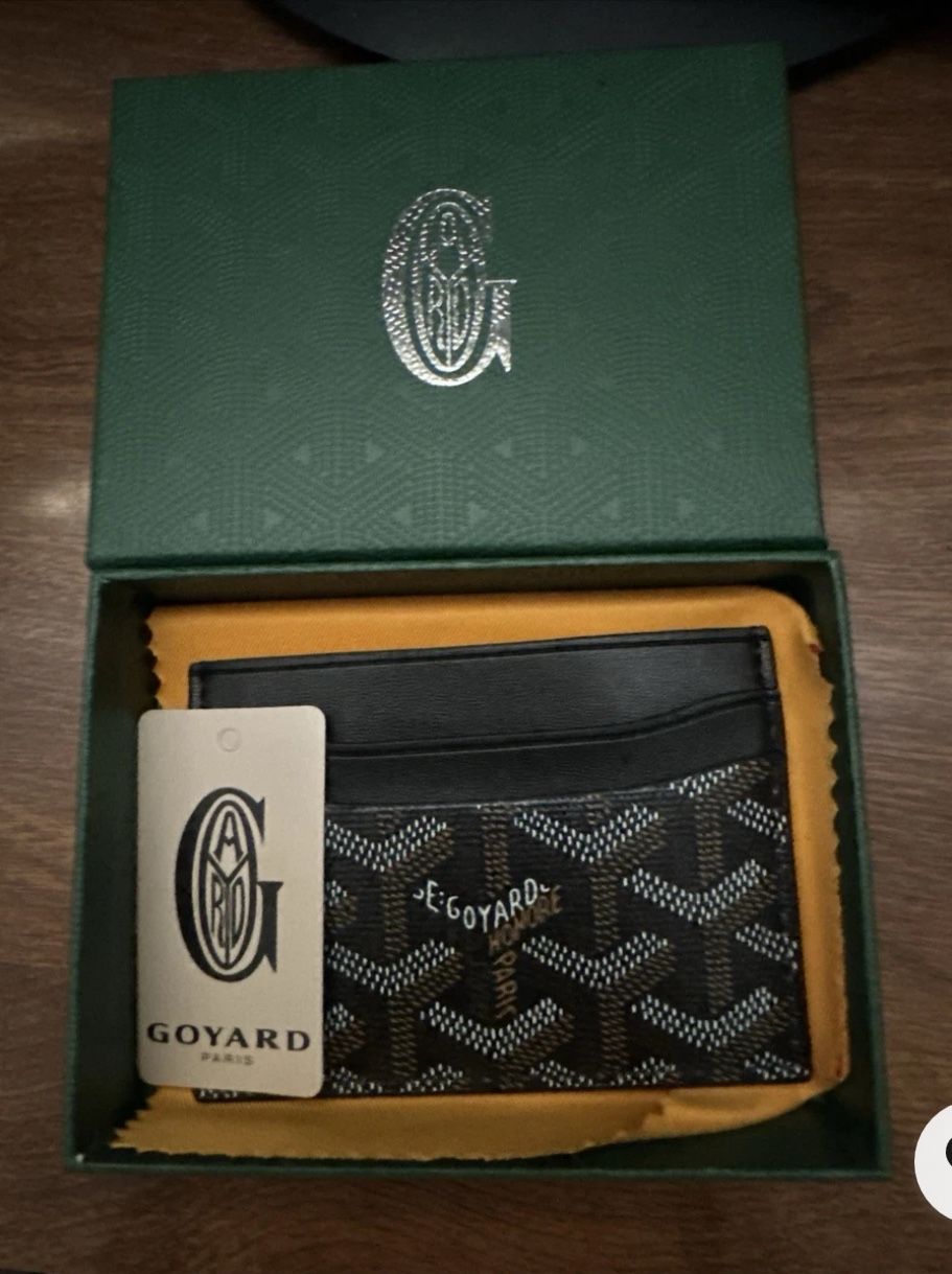 Black Goyard Wallet