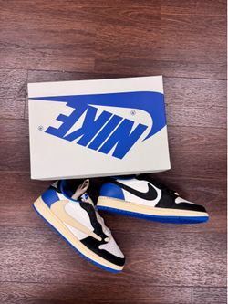 Aj1 Nike Air jordan 1 low travis Scott Fragment s  Size 7,7.5,8,8.5,9,9.5,10,10.5,11,12