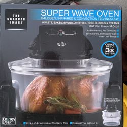 The Sharper Image Super Wave Oven 