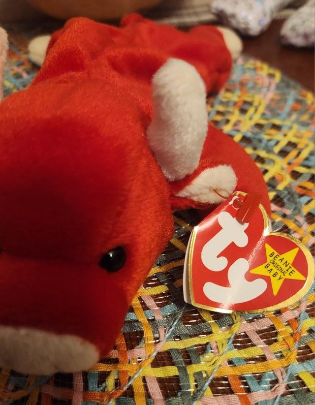 Rare Ty Beanie Babies Snort