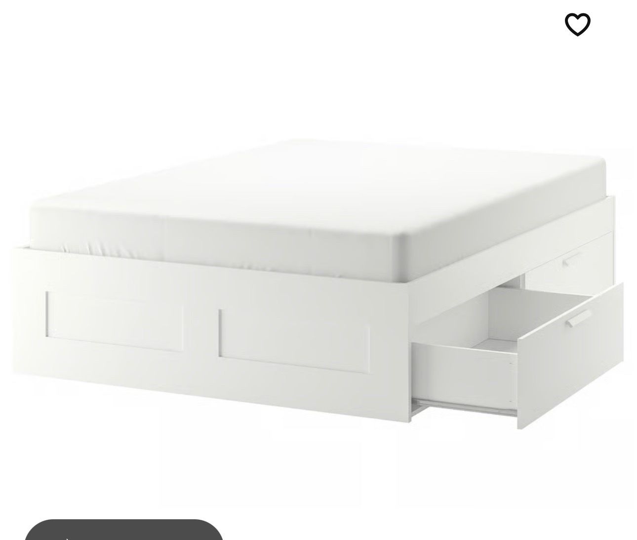 IKEA queen size Bremnes bed