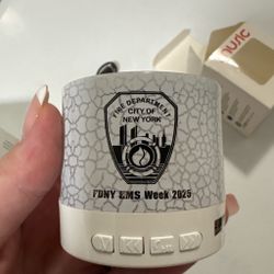 FDNY mini speaker EMS week 2025