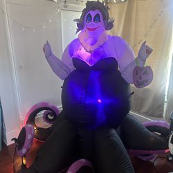 Disney Animated Ursula Halloween Inflatable 