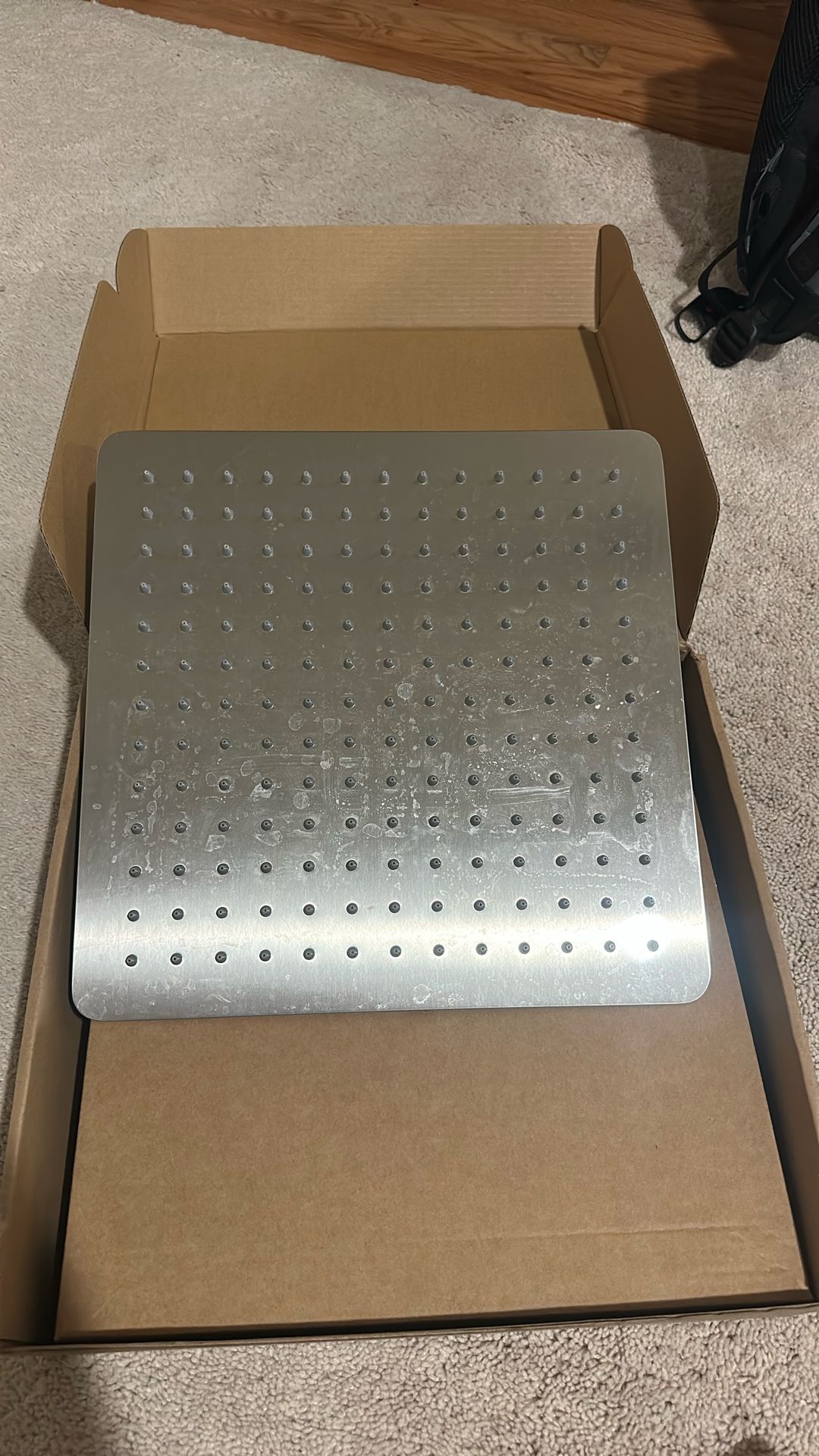 12 Inch Rain Shower Head - Brushed Nickel