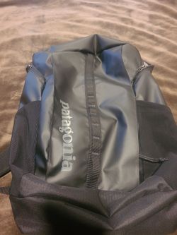Patagonia Black Duffel Bag