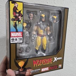 Mafex Marvel Legends X-Men 97 Brown Suit Wolverine Mcu Avengers Movie