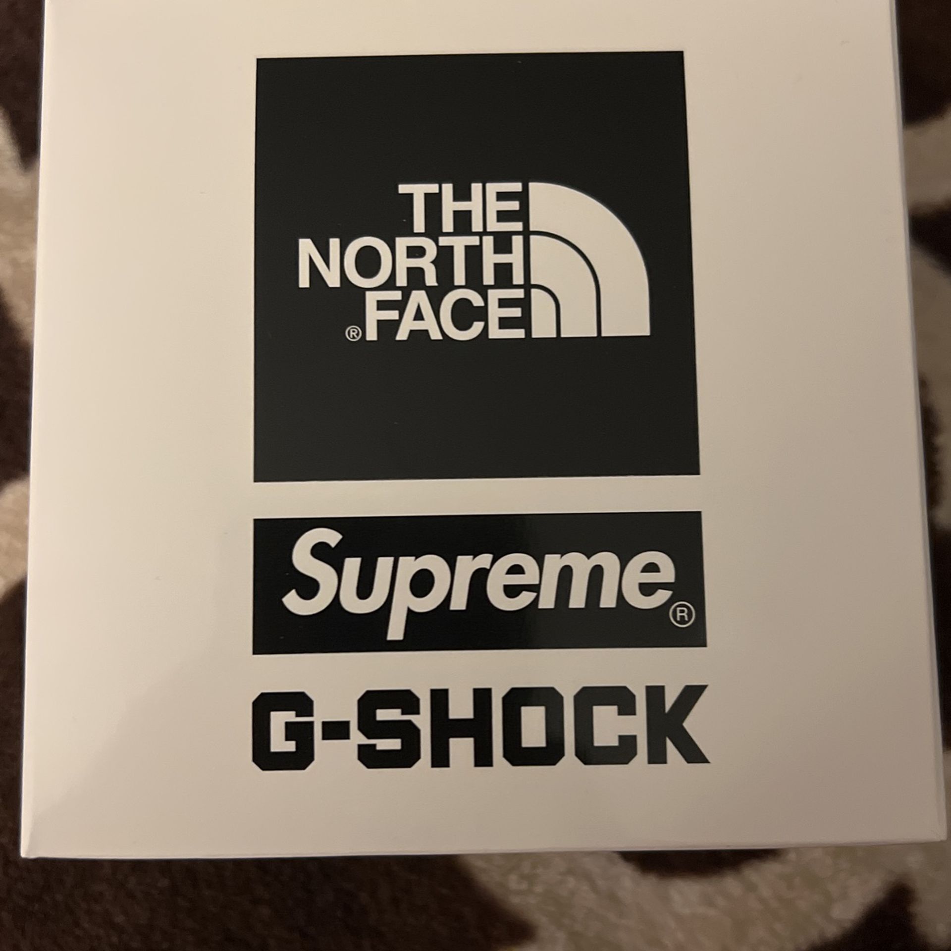 G-Shock/ North face/ Supreme watch  