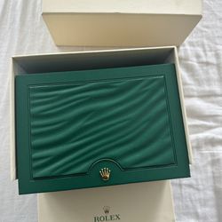 Authentic Rolex Box 