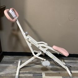 Pink & White Workout Machines