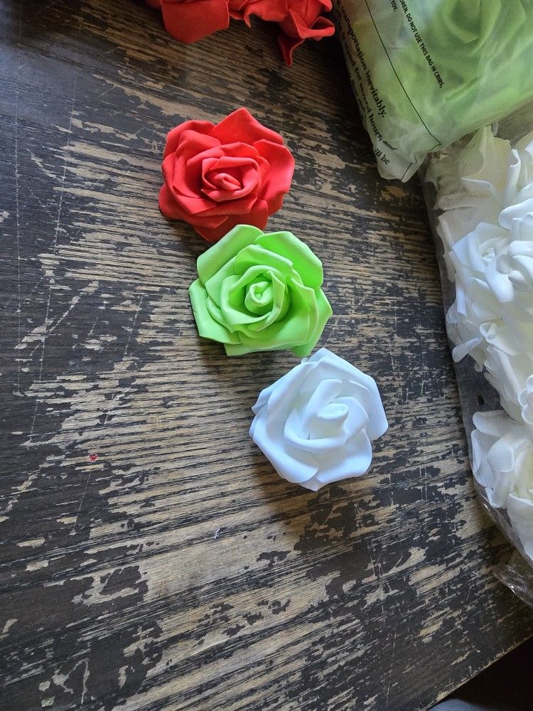 Artificial Foam Flowers