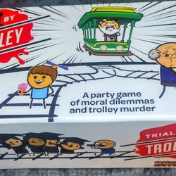 Trial By Trolley Card Game. Cyanide & Happiness.