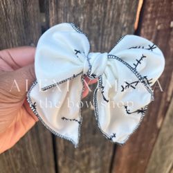 Halloween Bow, Sally Ragdoll, Nightmare Before Christmas 