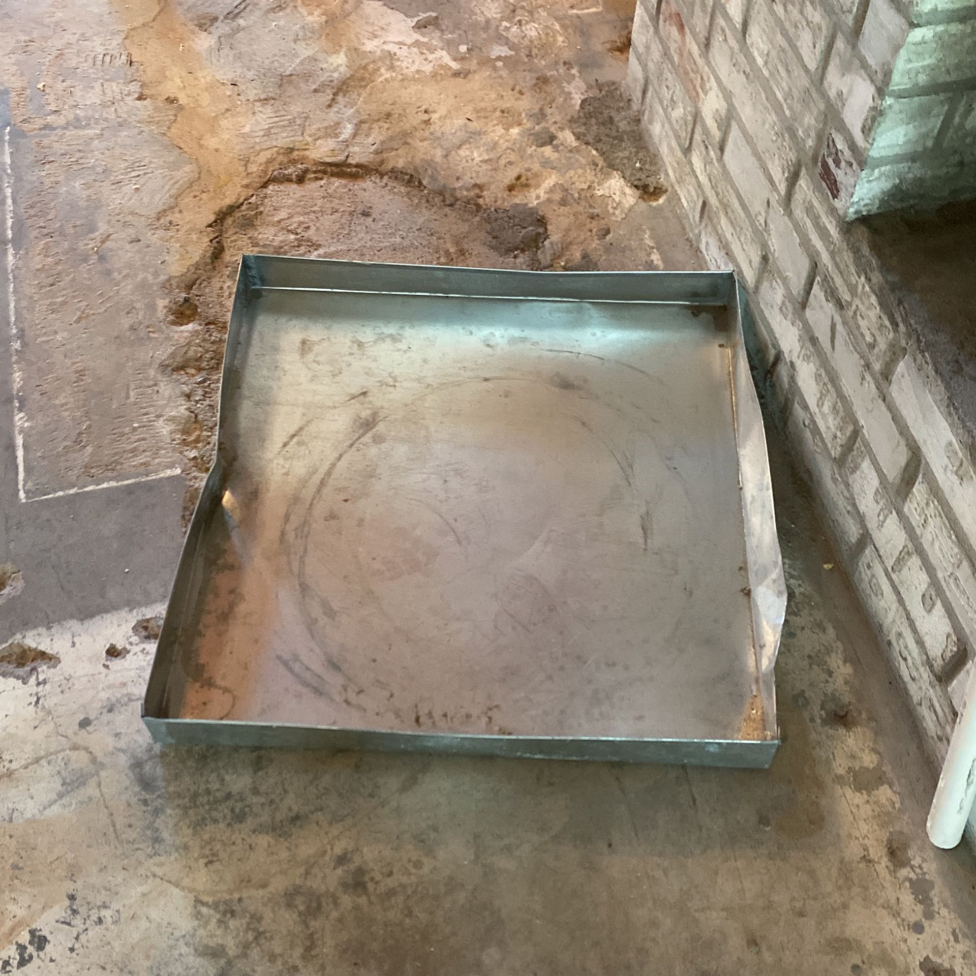 Aluminum Drain Pan For Condenser AC - 6 Months Old