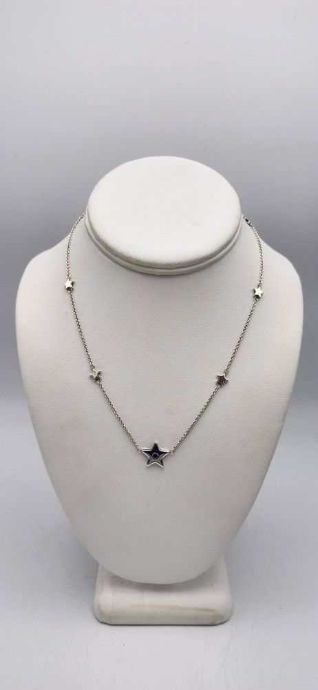 Tiffany & Co. Sapphire Star Necklace