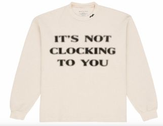 Skylrk Justin Bieber It’s Not Clocking To You Sweater Longsleeve