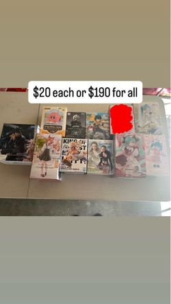 Brand New Anime Figures