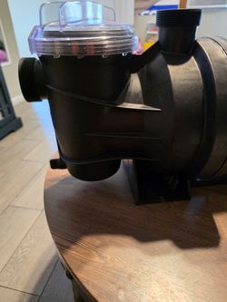 Pool pump 4500 gph 1hp