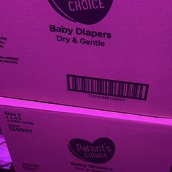 Parents Choice Size 2 Baby Diapers