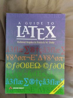LaTEX book