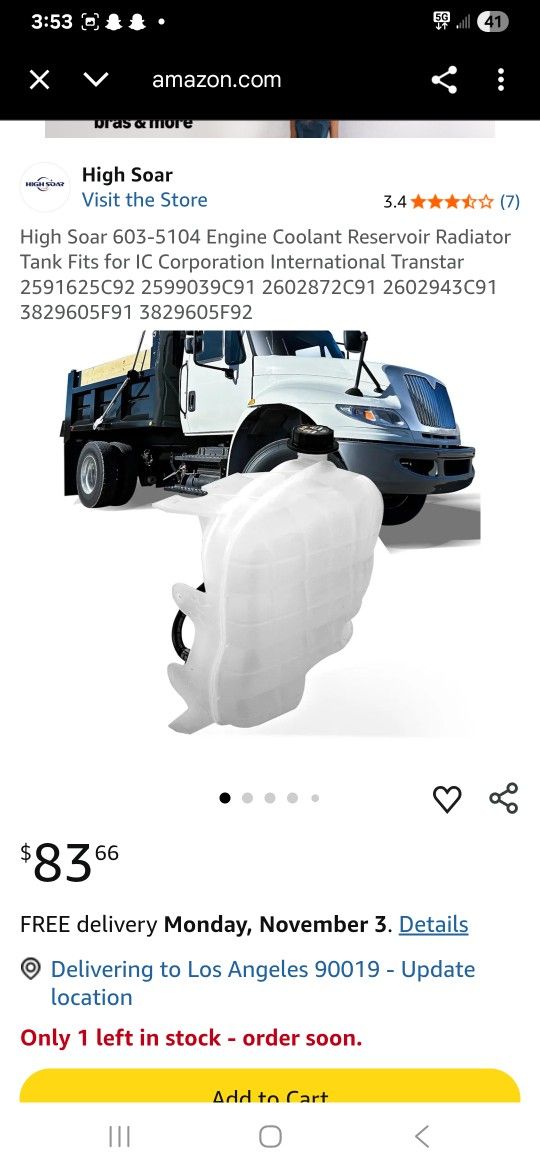 Coolant Reservoir Radiator Tank