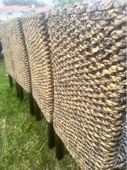 Wicker chairs