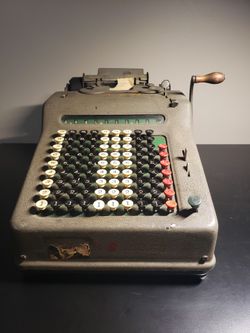 Antique Allen Wales Adding Machine