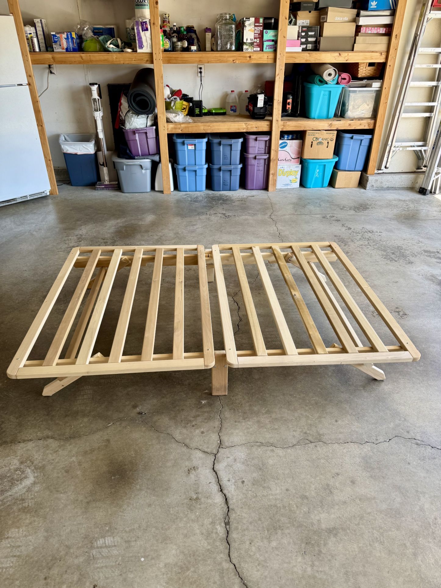 Full Size Wood Platform Bed Frame