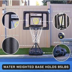 Pool Basketball Hoop (BRAND NEW IN BOX)